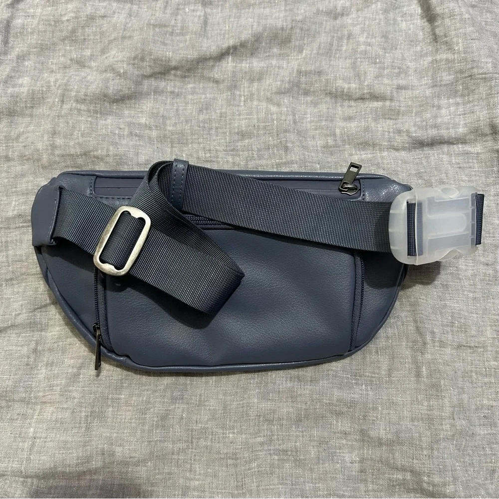 Kibou Travel Diaper Bag Smoky Indigo Fanny Pack Belt Bag Crossbody Travel
